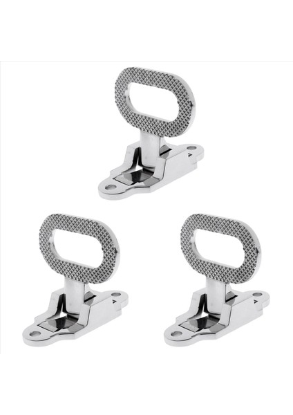 3pcs 108X81MM Elmas Kaymaz 316 Paslanmaz Çelik Katlanır Direk Adım Deniz Botu Yat Arabası Rv Transom Adımı Katlama Adım (Yurt Dışından)
