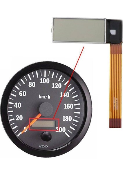 Volvo Penta Marine Yanmar Takometre Saat Metre LCD Ekran ve Şerit Için (Yurt Dışından) indirimleri