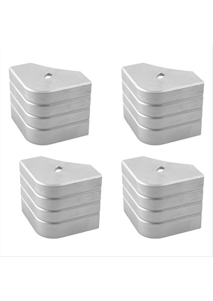 Alüminyum Duba Köşe Kapakları Tekne Köşe Kapları 90 Derece Yuvarlak Köşe Için Donoon Güverte Köşesi Tampon (Yurt Dışından)