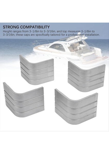 Alüminyum Duba Köşe Kapakları Tekne Köşe Kapları 90 Derece Yuvarlak Köşe Için Donoon Güverte Köşesi Tampon (Yurt Dışından) modelleri