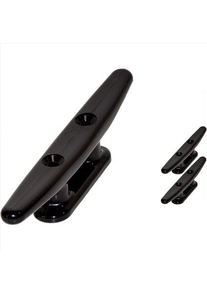 4 Paket Siyah Naylon Tekne Koyası 6 Inç - Halat Kişisi Kayak Tekne Dock Cleats - Deniz Güverte Deniz Dekoru Için Mükemmel (Yurt Dışından) fiyatları