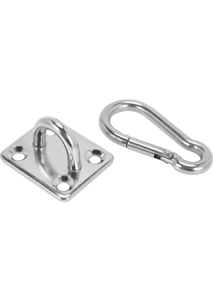 8 Set Asma Tavan Duvar Montajı U Şekilli Kancalar Hamak Kanca Metal Taban Plakası Kanca ile (Yurt Dışından) fiyatları