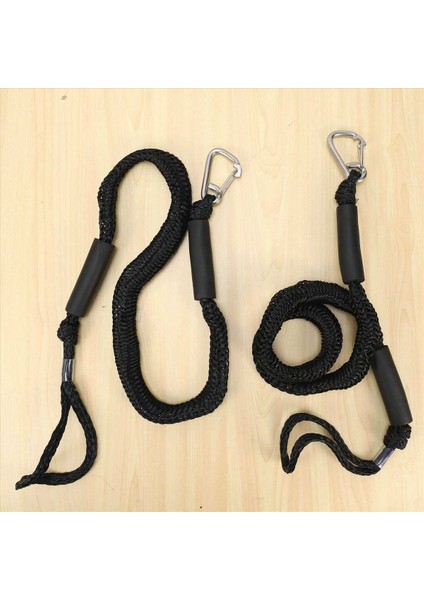 4x Bungee Tekne Dock Hatları Kanca ile 4 Feet Dock Hattı Mooring Halat Tekne Aksesuarları Yerleştirme Çizgileri Tekneler Için Şok Kablosuz (Yurt Dışından) fiyatları