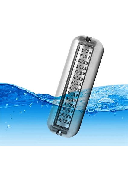 50W 42 Leds Tekne Transom Işık Paslanmaz Çelik Su Geçirmez Deniz Teknesi Sualtı Pontoon Transom Lambası Evrensel Mavi (Yurt Dışından) fırsatları