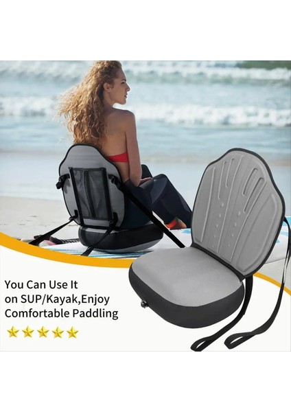 Sırt Destekli Kayık Koltukları Backrest Kayak Koltuğu ile Su Geçirmez Kürek Tahtası Koltuk Rahat Oxford (Yurt Dışından) fiyatları