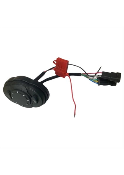 12V Uzaktan Kumanda Anahtarı Panel Joystick Deniz Aranan Teknesi Spot Işığı Için Kablo ile (Yurt Dışından) fırsatları