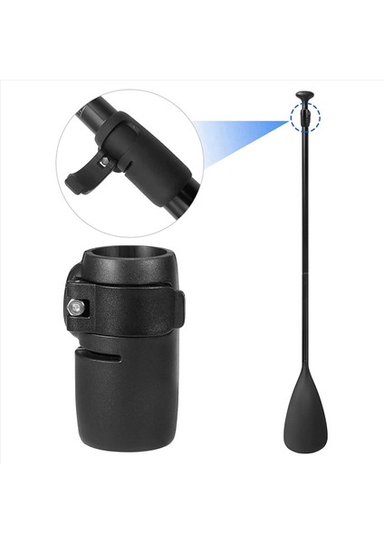 2x Stand Up Paddle Kelepçe Tekneleri Kayak Ayarlanabilir Toka Hızlı Serbest Bırakma Kürek Mil Kelepçesi Düzenleyici Kayak Aksesuarları (Yurt Dışından) fırsatları