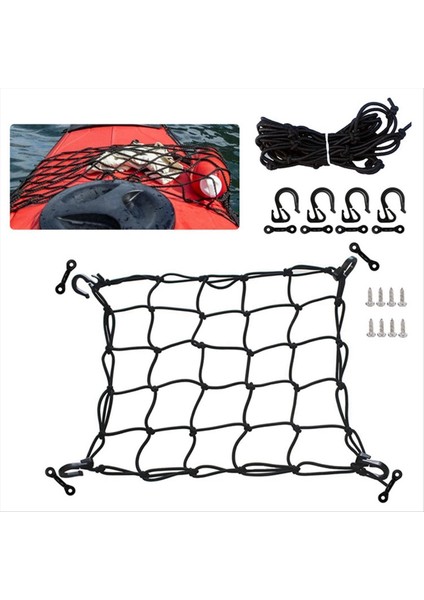 2x Güverte Kargo Net Kırpma Kancaları Ağır Hizmet Tipi Bagaj Ağ Örgüsü Kayık Depolama Kamyonu Yatağı Balıkçılık Teknesi (Yurt Dışından) modelleri