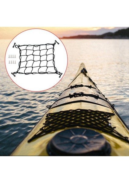 2x Güverte Kargo Net Kırpma Kancaları Ağır Hizmet Tipi Bagaj Ağ Örgüsü Kayık Depolama Kamyonu Yatağı Balıkçılık Teknesi (Yurt Dışından) indirimleri