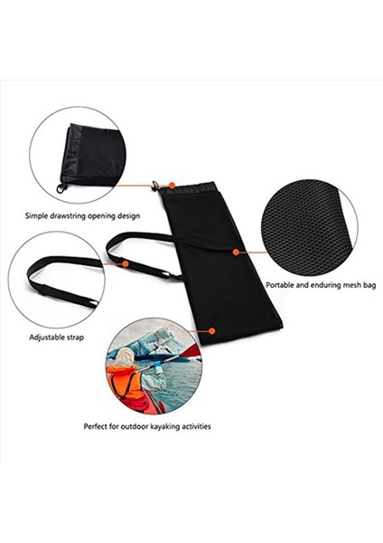 2x Kano Tekne Bölünmüş Kürek Taşıma Torbası Su Geçirmez Yastıklı Kürek Depolama Tote Çanta Kapak Tekne Aksesuarları (Yurt Dışından) indirimleri