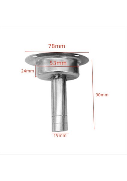Floş Montaj Gaz Tankı Havalandırma Gemisi Kayık 19MM Yakıt Deposu Egzoz Portu Havalandırma Borusu Kısa Düz Tüp (Yurt Dışından) fiyatları