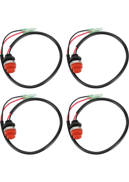 4x Evrensel Tekne Outtansı Motor Motor Başlangıç Öldürme Anahtarı Anahtarsız Push Düğmesi Yamaha Gemileri Için Herkes Için Geçerlidir (Yurt Dışından)