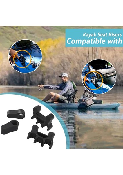 2pcs Kayak Koltuk Yükselticileri Ömür Boyu Yukon ve Teton Pro Kayaks Ayarlı Koltuk Yüksekliği Konforu Artırmak Için (Yurt Dışından) indirimleri