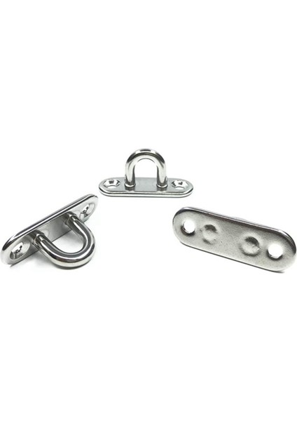 15 Pcs Paslanmaz Çelik M5 Tavan Kancası Hooks Pad Göz Plakası U Kancaları Duvar Montajı Kanca Askı 30 Pc Vidalı (Yurt Dışından) fırsatları