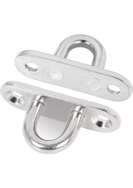 15 Pcs Paslanmaz Çelik M5 Tavan Kancası Hooks Pad Göz Plakası U Kancaları Duvar Montajı Kanca Askı 30 Pc Vidalı (Yurt Dışından) indirimleri