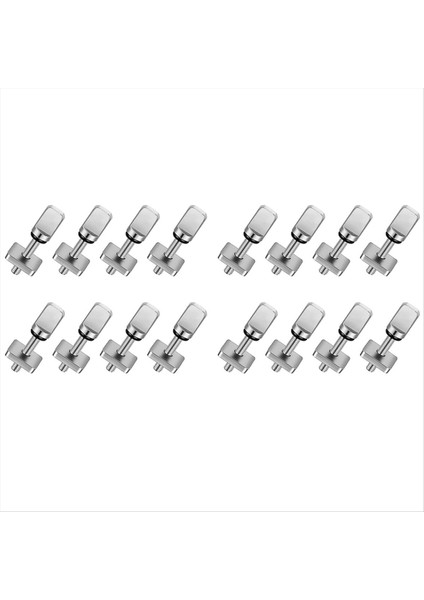 16PCS Fin Vidası Sörf Tahtası Fin Vidalı Paslanmaz Çelik Başparmak Fin Vidalı Longboard Paddleboard Için Sörf Aksesuarları (Yurt Dışından)