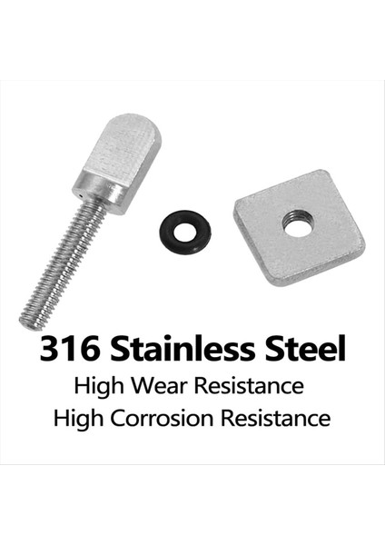 16PCS Fin Vidası Sörf Tahtası Fin Vidalı Paslanmaz Çelik Başparmak Fin Vidalı Longboard Paddleboard Için Sörf Aksesuarları (Yurt Dışından) fiyatları