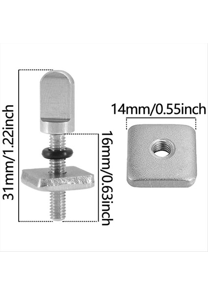 16PCS Fin Vidası Sörf Tahtası Fin Vidalı Paslanmaz Çelik Başparmak Fin Vidalı Longboard Paddleboard Için Sörf Aksesuarları (Yurt Dışından) modelleri