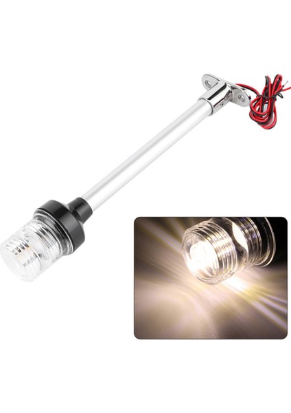 2x 12-24V Su Geçirmez Deniz Teknesi Yelken Işık Lamba Yat Stern Ankraj Işık LED Navigasyon Işıkları 360 Derece Tekne Işığı (Yurt Dışından) fırsatları