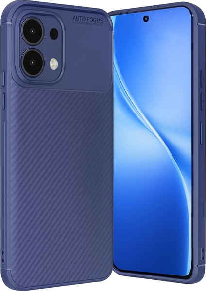 CPT16 Oppo A6 Pro 4g Auto Focus Karbon Kapak - Lacivert