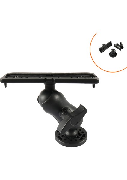 Deniz Teknesi Balık Bulucu Braketi 360 Derece Derinlik Sinir Tabanı Montaj Evrensel Balıklar Bulucu Dağı Gps Harita Plakası (Yurt Dışından) fiyatları