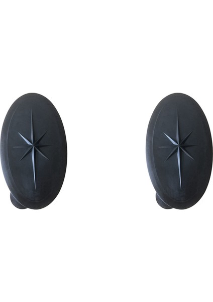 2x Kayık Kapak Kayak Kürek Teknesi Güverte Tabağı Kayık Tekne Güverte Kapağı Su Geçirmez Kayık Tekne Aksesuarları Siyah (Yurt Dışından)