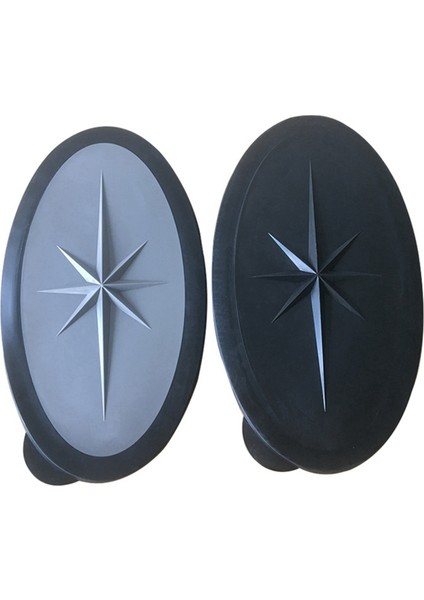2x Kayık Kapak Kayak Kürek Teknesi Güverte Tabağı Kayık Tekne Güverte Kapağı Su Geçirmez Kayık Tekne Aksesuarları Siyah (Yurt Dışından) fırsatları