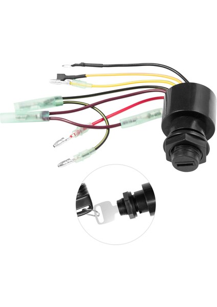 YENI-87-17009A5 Tekne Motorlu Ateşleme Anahtar Anahtarı Merkür Dıştan Takma Motorlar 3 Pozisyon Off Star Start (Yurt Dışından) indirimleri