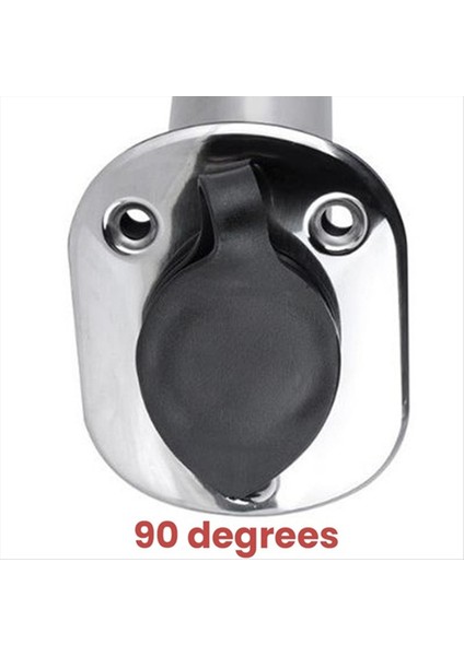 Balıkçı Çubuk Tutucu Paslanmaz Çelik Gömülü Balıkçı Çubuk Tutucu Deniz Tekne Aksesuarları 90 Derece 2 Pcs (Yurt Dışından) fırsatları