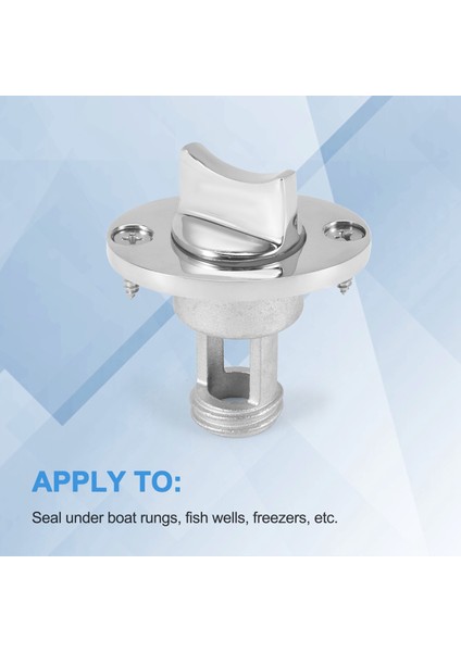 Oval Garboard Tahliye Tapası Marine 316 Paslanmaz Çelik Drenaj Tapası 1 Inç Delikli Tekne Taşımaları Tahliye Tapası Vidalar (Yurt Dışından) modelleri
