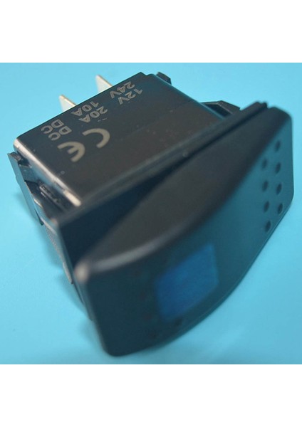 10PCS 12V Dc Güç Fişi Kadın Jack Fiş Konektör Kablosu ve 1 Pcs 12V 20 Amp Mavi LED Açık/kapalı Spst 3p Rocker Anahtarı (Yurt Dışından) indirimleri