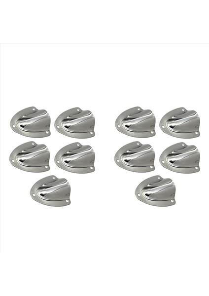 10 Adet Deniz Sınıfı Paslanmaz Çelik Büyük Havalandırma Yat Teknesi Için Büyük Havalandırma Gemisi Yelkenli Gemi Aksesuarı Deniz Donanımı (Yurt Dışından)