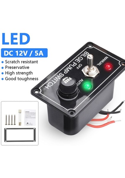 LED Göstergesi Işık Kılavuzu/kapalı/otomatik 3-Yollu Geçiş Anahtarı (Yurt Dışından)