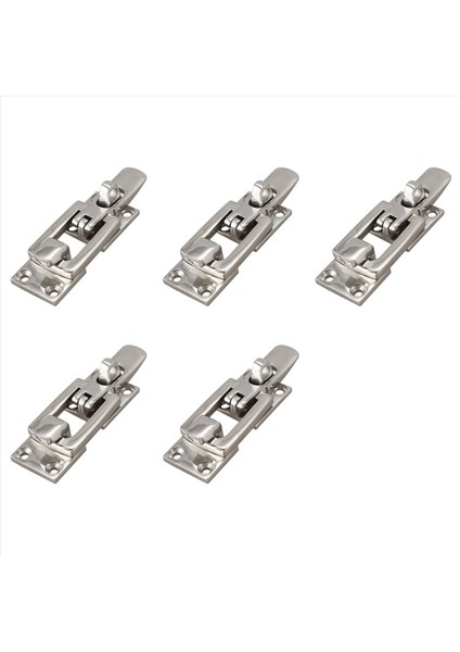 5x 316 Paslanmaz Çelik Deniz Tekne Kapı Kilit Mandal Anti-Çirkin Düzelten Kelepçesi 70MM Deniz Donanımı (Yurt Dışından)