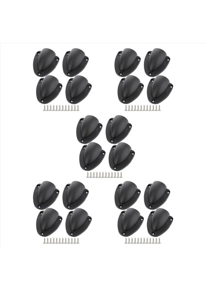 20 Pcs Naylon 2 5 Inç Deniz Kablo Kablo Havalandırma Kapağı Tekne Için Clamshell Havalandırma Pürüzsüz Kenar Kalınlığı 1/8 Inç Tel Havalandırma Kapağı (Yurt Dışından)