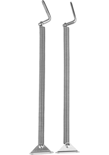 2pcs Tekne Deniz Donanım Parçası Paslanmaz Çelik Çizgi Kapak Yayı 8-1/4 Inç (Yurt Dışından)