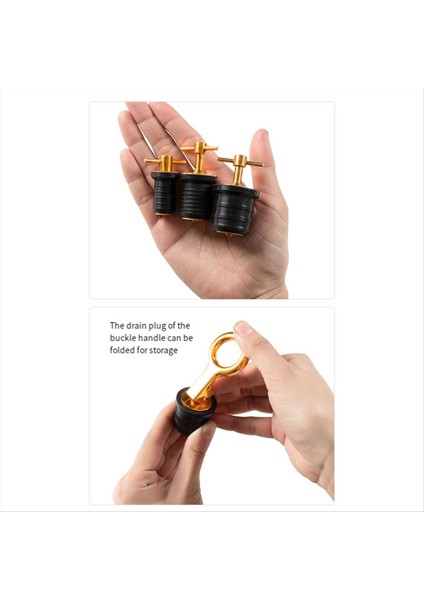 Snap Saplı Pirinç Kilitli Kilitli Tahliye Tapası Yedek Parçalarla Ayarlanabilir Tahliye Tapası Tekne Aksesuarları (Yurt Dışından) modelleri