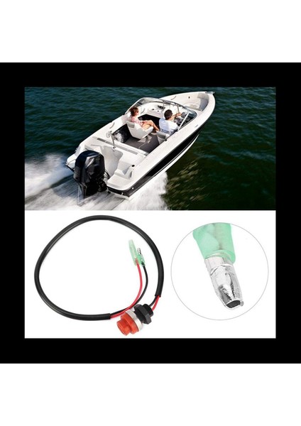 8x Universal Boat Outtrowt Motor Motor Başlangıç Öldürme Anahtarı Anahtarsız Push Düğmesi Yamaha Gemileri Için Herkes Için Geçerli (Yurt Dışından) fırsatları