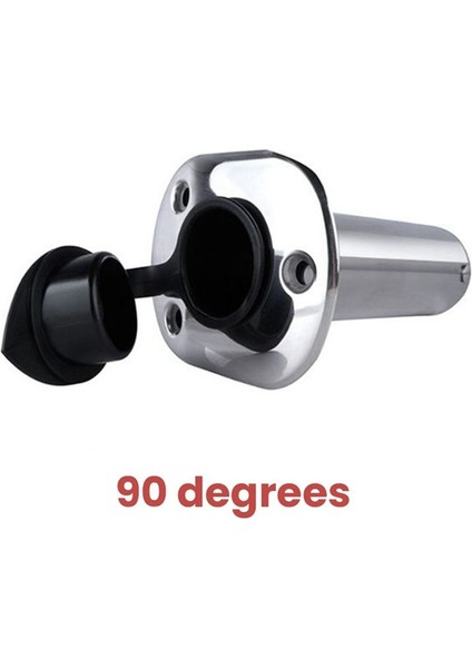 90 Derece Balıkçılık Kutbu Stand Paslanmaz Çelik Gömülü Montaj Balıkçı Çubuk Tutucu Tekne Aksesuarları Deniz (Yurt Dışından) fiyatları