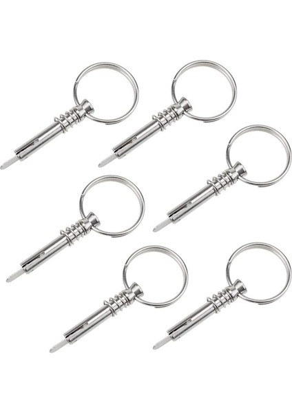 6pcs Hızlı Bırakma Pimi Tekne Bimini Üst Pimleri 1/4 Inç Çapında Damla Kamera ve Yay Çekme Halkası ile Deniz Donanımı (Yurt Dışından) indirimleri