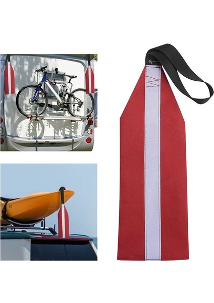 Moocy Kayak Bayrağı Kayık Uzun Yük Güvenlik Bayrağı Bayrağı Uyarı Bayrağı Uzun Seyahat Parçaları Kano Kayak Aksesuarları (Yurt Dışından) fırsatları