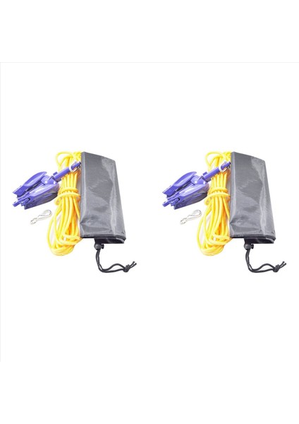 2x Kayak Ankraj Tahtası Çapa Kiti Kayak Çapa Kiti Balıkçılık Için Kayaklar Kano Jet Ski Kürek Tahtası Küçük Tekneler (Yurt Dışından)