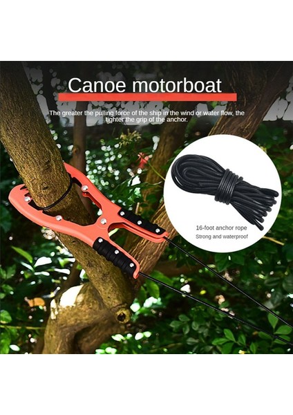 Kayak Ankraj Kavrama Kano Çapa Kavrama Sıkı Isırık ve Kolay Çalışma Kauçuk Slip Slip Gripa Için Fırça Ankraj Kavrama Kelepçesi (Yurt Dışından) indirimleri