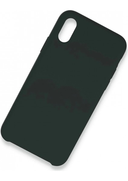 iPhone Xs Max Kılıf Lansman Legant Silikon - Koyu Yeşil (K95) fiyatları