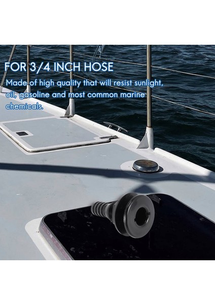 3/4 Inç Hortum Plastik Thru-Hull Sides Sidak Pompası Tahliye Hortum Hortum Tekneler Için Bağlan (Yurt Dışından) indirimleri