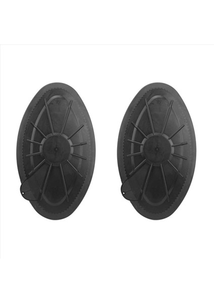 2x Güverte Kapak Teknesi Su Geçirmez Yuvarlak Kapak Kapağı Plastik Güverte Muayene Plakası Deniz Teknesi Kayak Kano Deniz (Yurt Dışından)