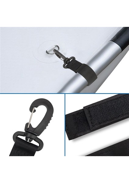 6pcs Tekne Kürek Klipsinde Kayık Kürek Sabit Kayık Kürek Depolama Tutucu Kayak Kürek Çıtçıt Klips Klipsinde Kayık Tekne Kürek Parçaları (Yurt Dışından) indirimleri