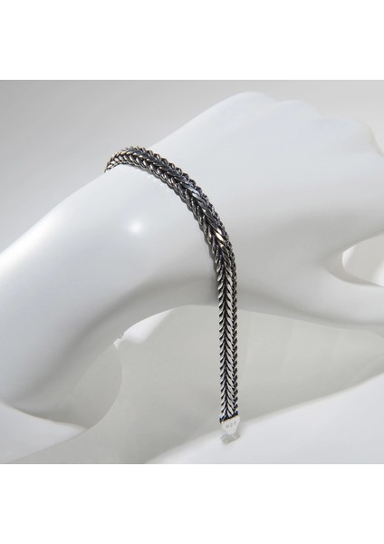 5n Balıksırtı Tilki Kuyruğu Gümüş Bileklik fiyatları