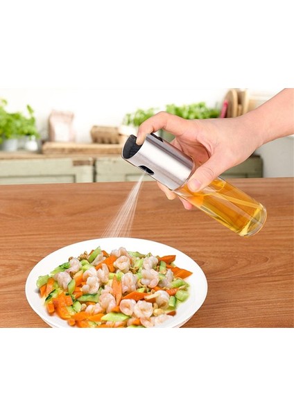 Cam Yağ Limon Sos Spreyi Yağ Şişesi Yağdanlık modelleri