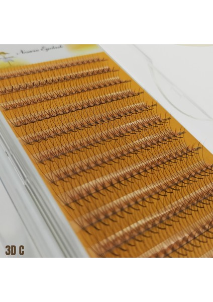 3D Hazır Demet Ipek Kirpik 0.07C 8-15MM modelleri